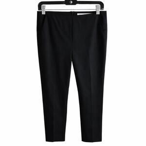Veronica Beard Black Scuba Ankle Pants Stretch Career Workwear Women’s 10